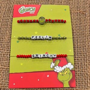 NWT The Grinch bracelets